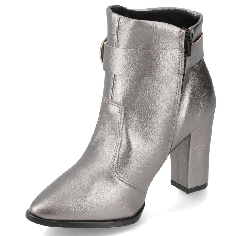 BOTIN BEIRA RIO METALIZADOS PLATEADO - 3
