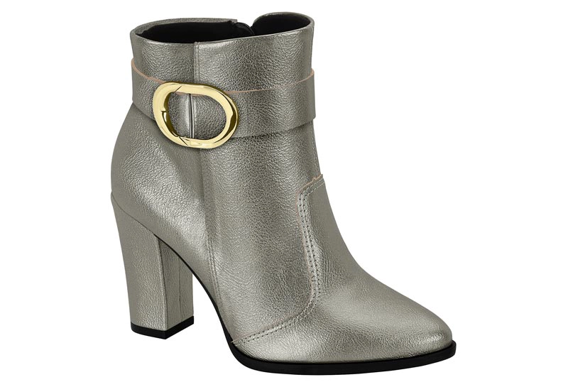 BOTIN BEIRA RIO METALIZADOS PLATEADO - 7