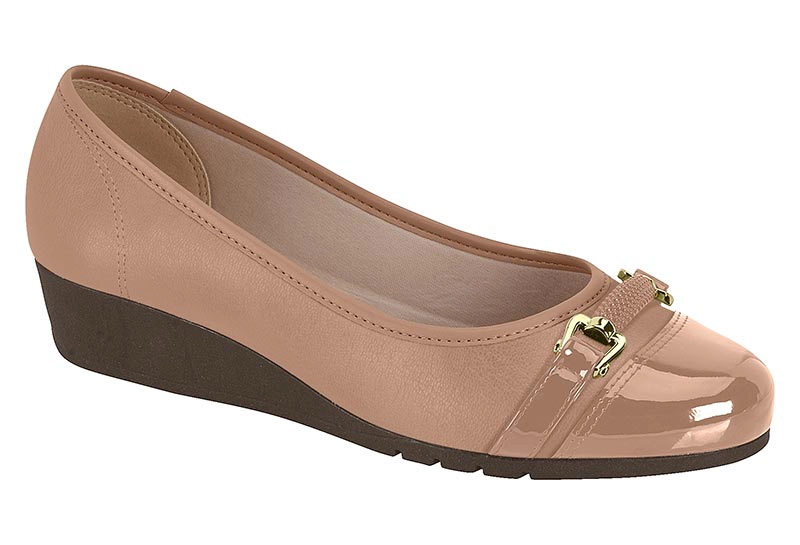 ZAPATO PLANO MUJER MOLECA BEIGE - 3