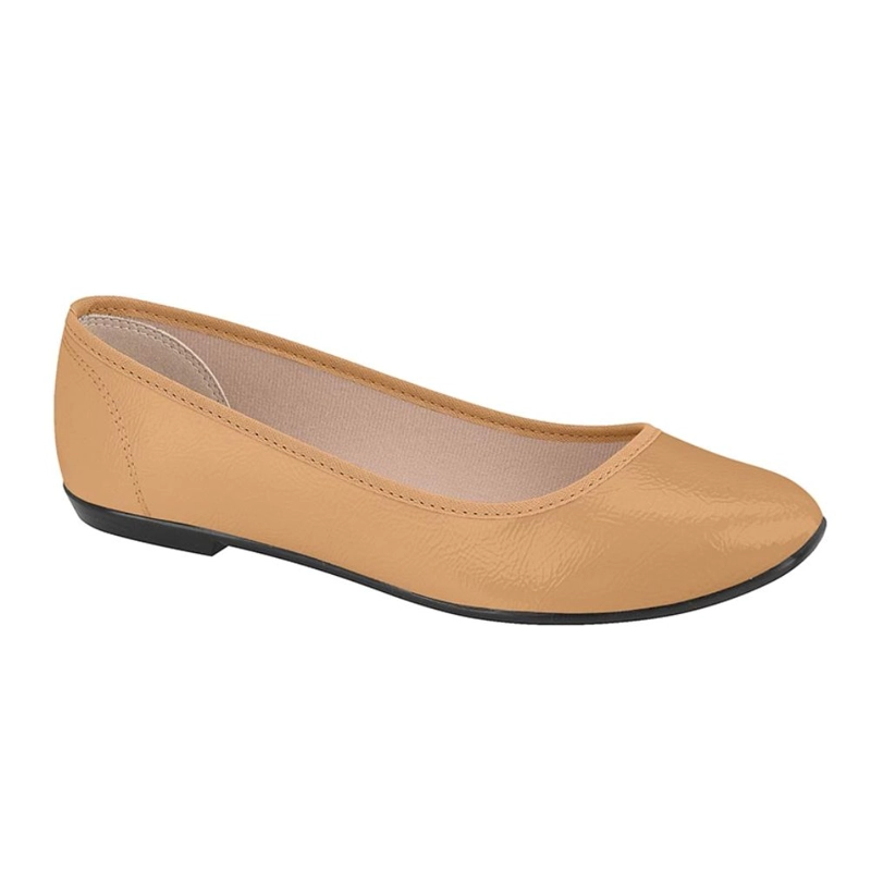ZAPATO PLANO MUJER MOLECA BEIGE - 1