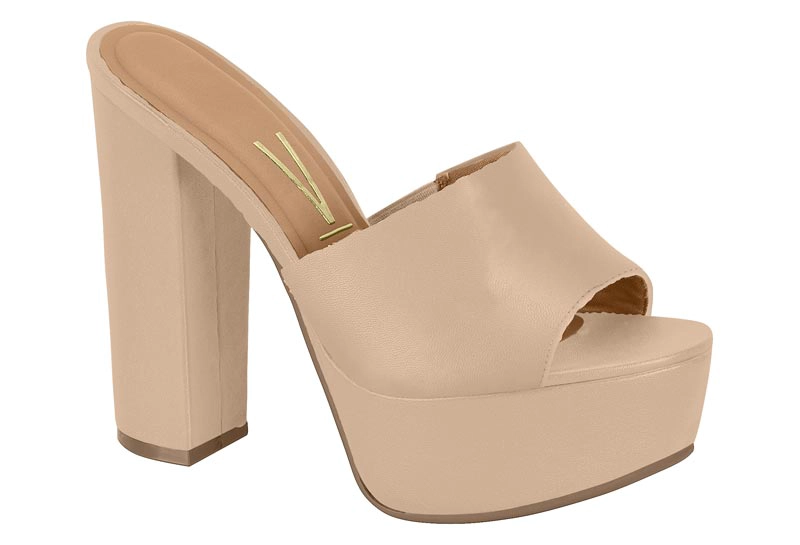 SANDALIA TACO ANCHO VIZZANO ECO CUERO - 3