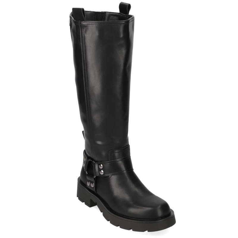 BOTA TACO ANCHO NEGRO NEW WALK - 1