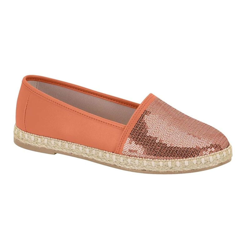 ZAPATO PLANO MUJER MOLECA NARANJA - 1
