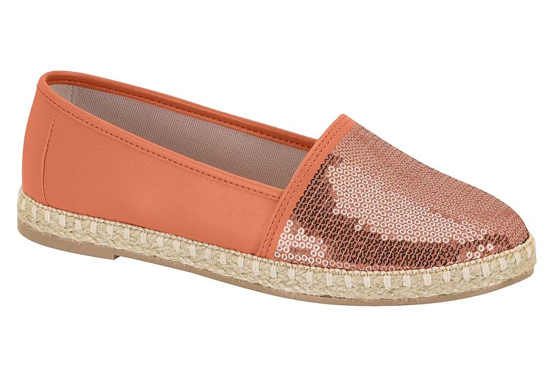 ZAPATO PLANO MUJER MOLECA NARANJA - 3