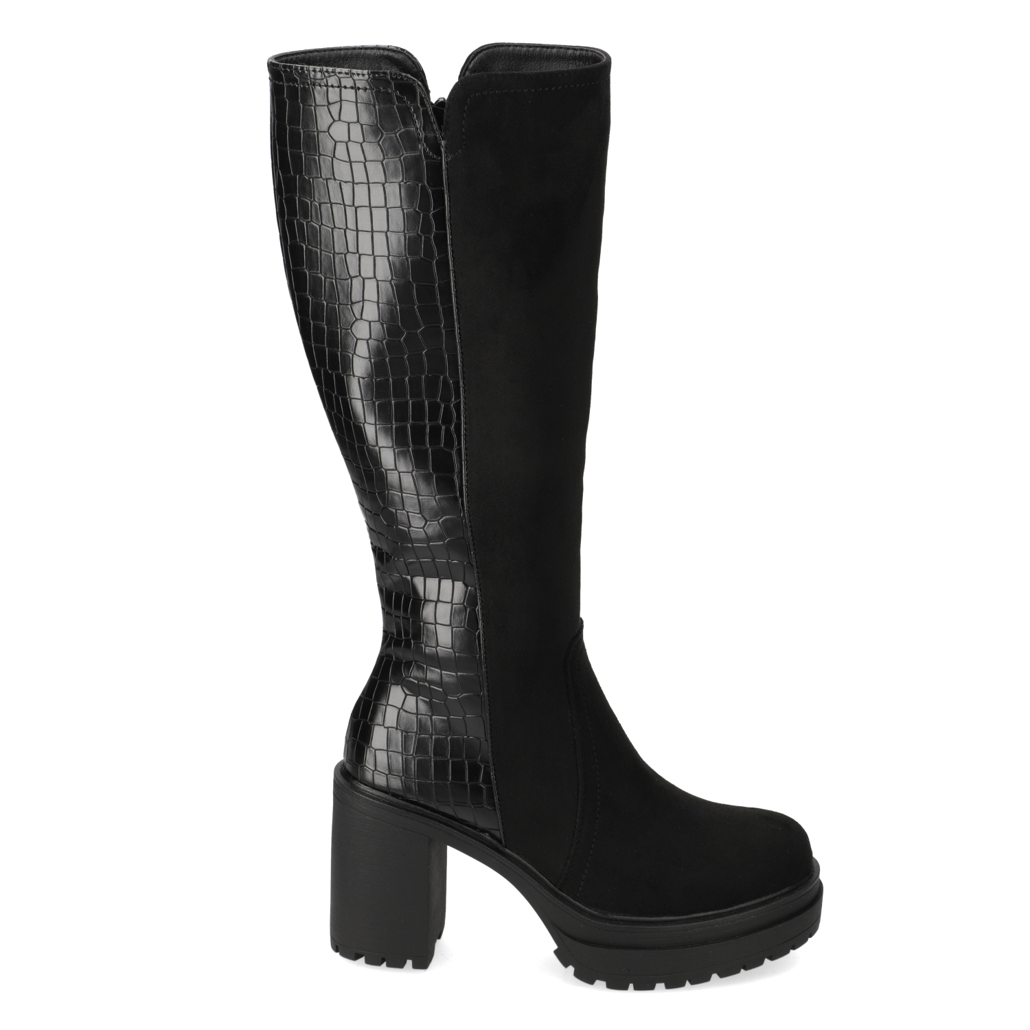 BOTA TACO MUJER NEW WALK NEGRO - 3