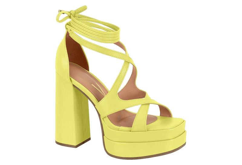 SANDALIA MAXI PLATAFORMA VIZZANO AMARILLO - 1