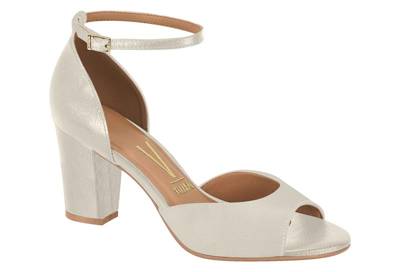 SANDALIA TACO MUJER VIZZANO BLANCO - 3