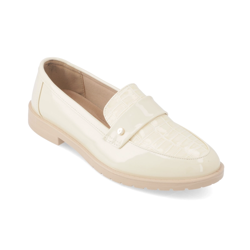 MOCASIN CROCO BLANCO NEW WALK - 3