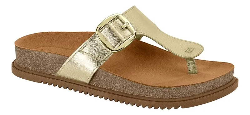 SANDALIA BEIRA RIO CASUAL 14556 Dorado 35