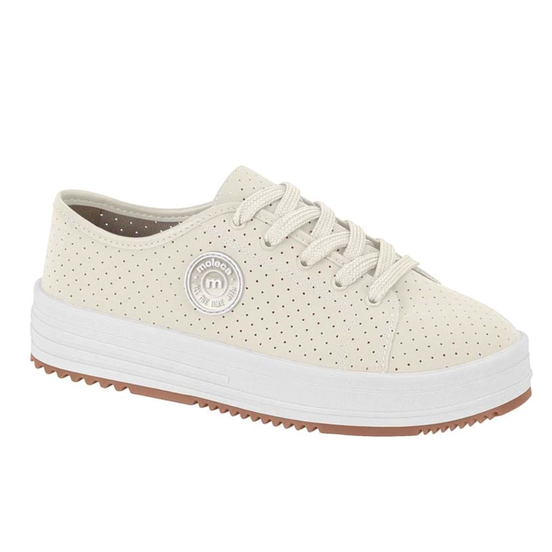 ZAPATILLA MUJER MOLECA BLANCO - 1