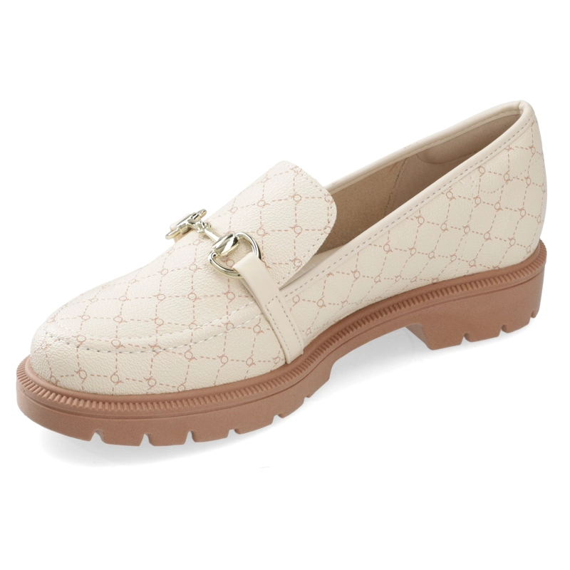 MOCASINES CREMA CON DISEÑOS BEIRA RIO - 3