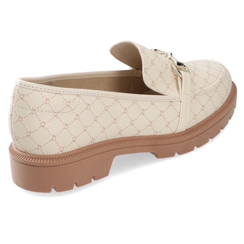 MOCASINES CREMA CON DISEÑOS BEIRA RIO - 4