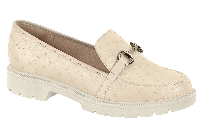 MOCASINES CREMA CON DISEÑOS BEIRA RIO - 7