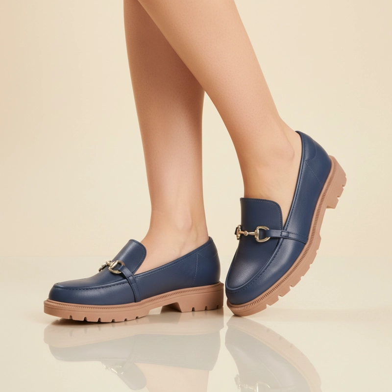 MOCASINES AZUL MARINO BEIRA RIO - 2