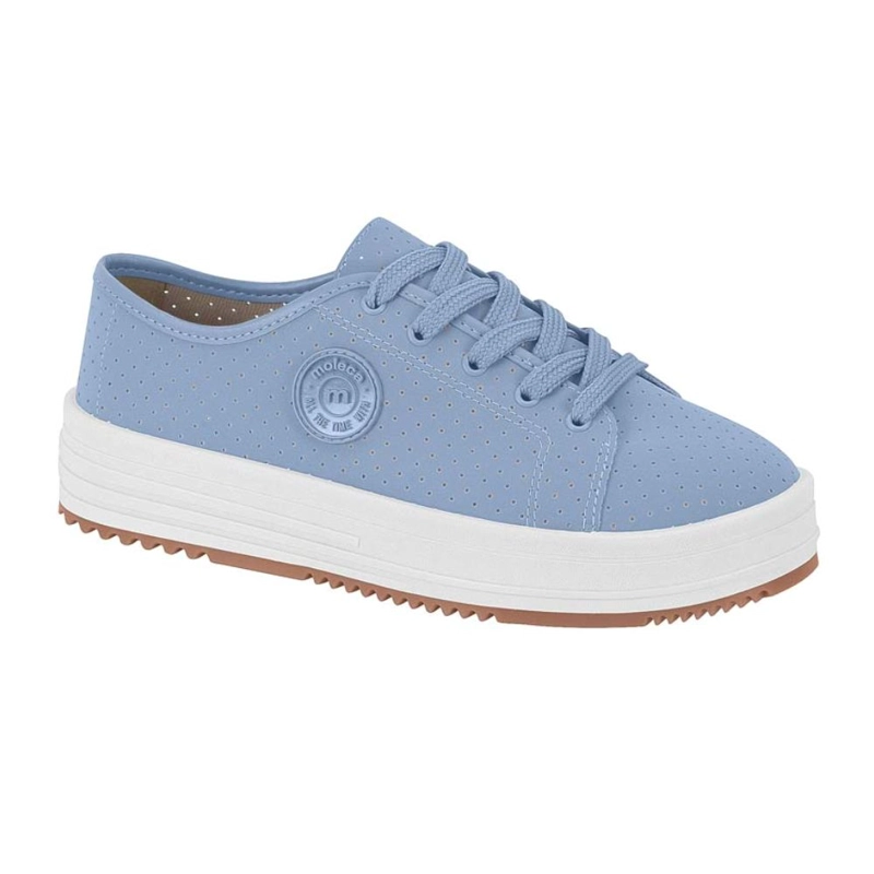ZAPATILLA MUJER MOLECA CELESTE - 1