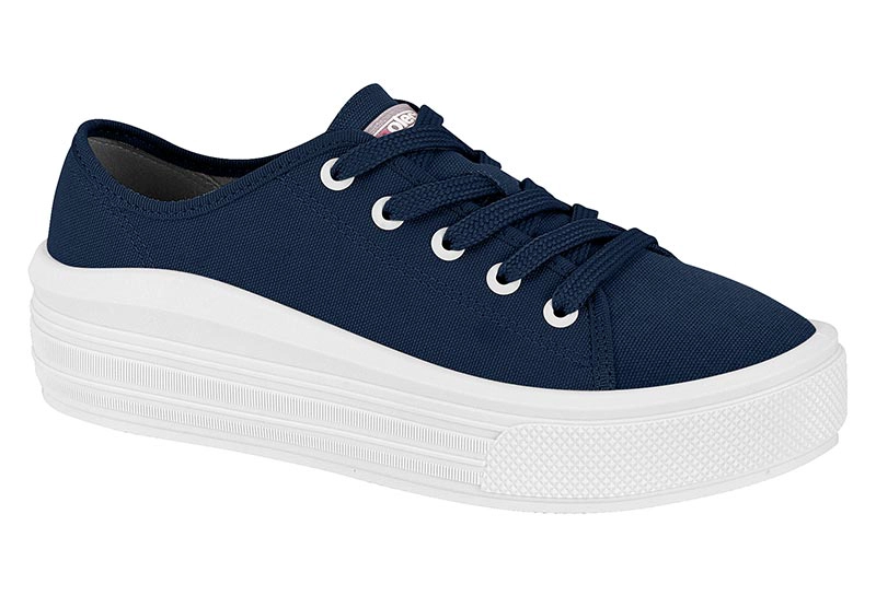 ZAPATILLA MUJER MOLECA AZUL - 3