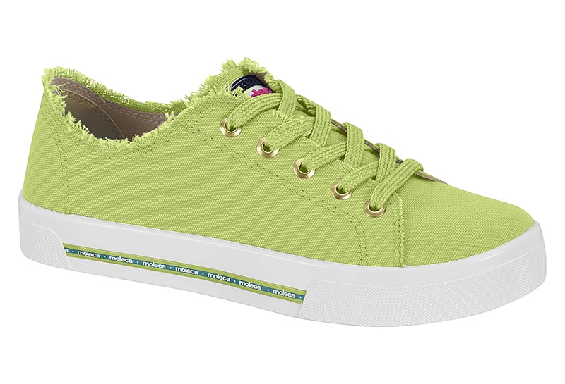 ZAPATILLA VERDE MOLECA - 1