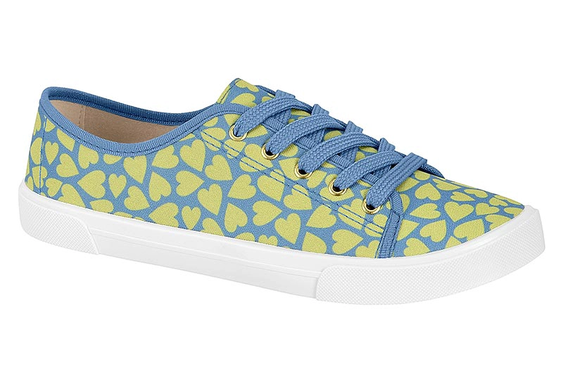 ZAPATILLA MUJER MOLECA CELESTE JEANS - 1