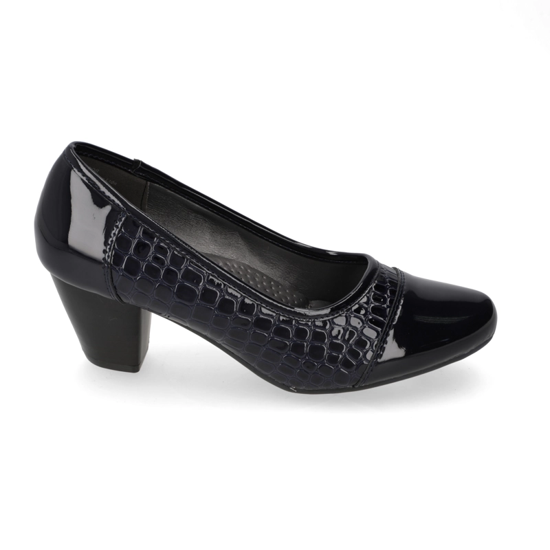 ZAPATO TACO NEW WALK AZUL - 3