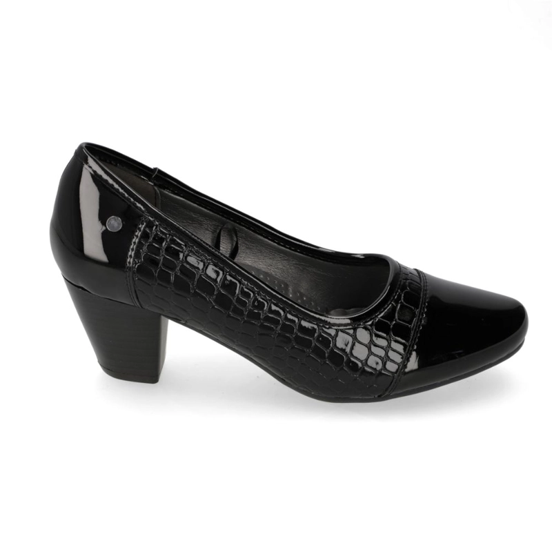 ZAPATO TACO NEW WALK NEGRO - 1