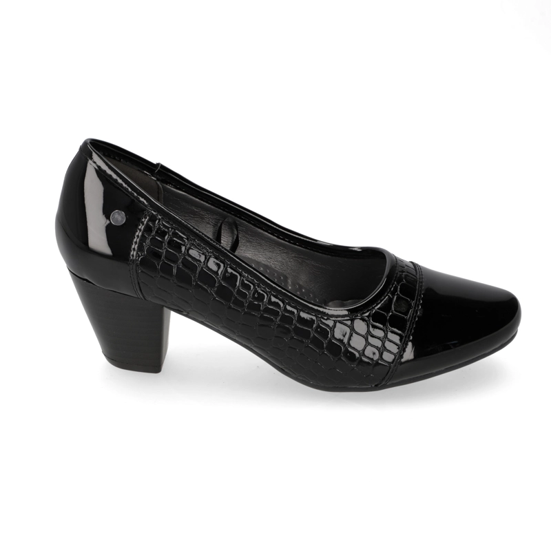 ZAPATO TACO NEW WALK NEGRO - 3
