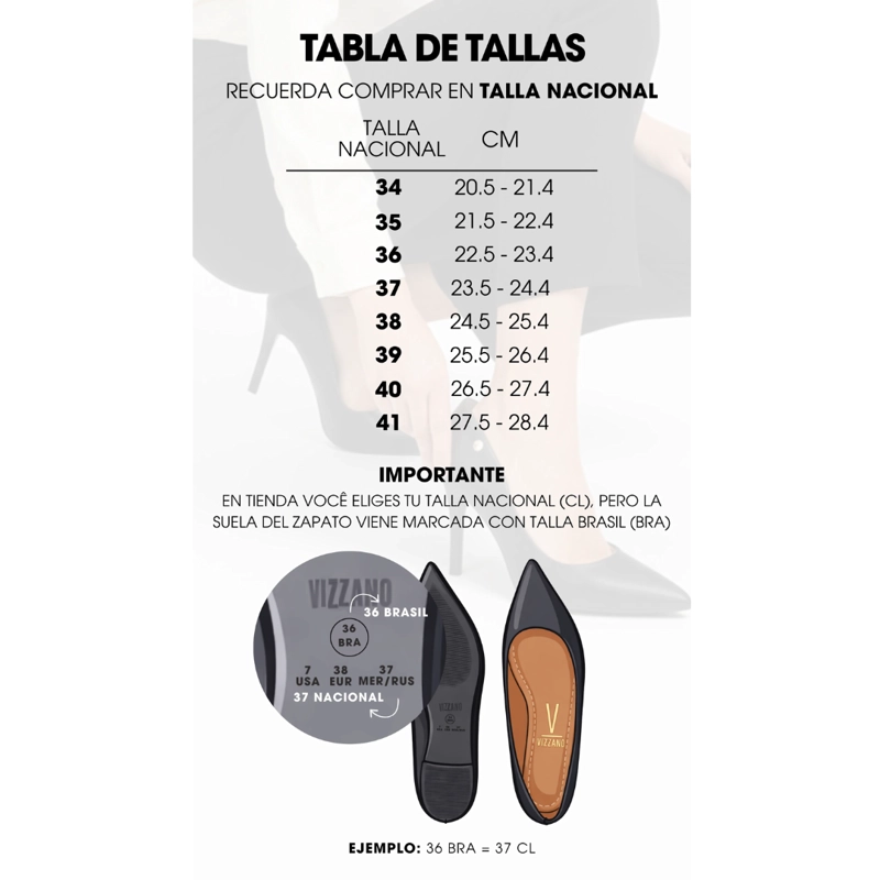 TACONES MUJER VIZZANO ECO CUERO VERDE ANCHO 10 CM - 8