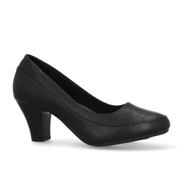 ZAPATO TACO NEW WALK NEGRO - 1