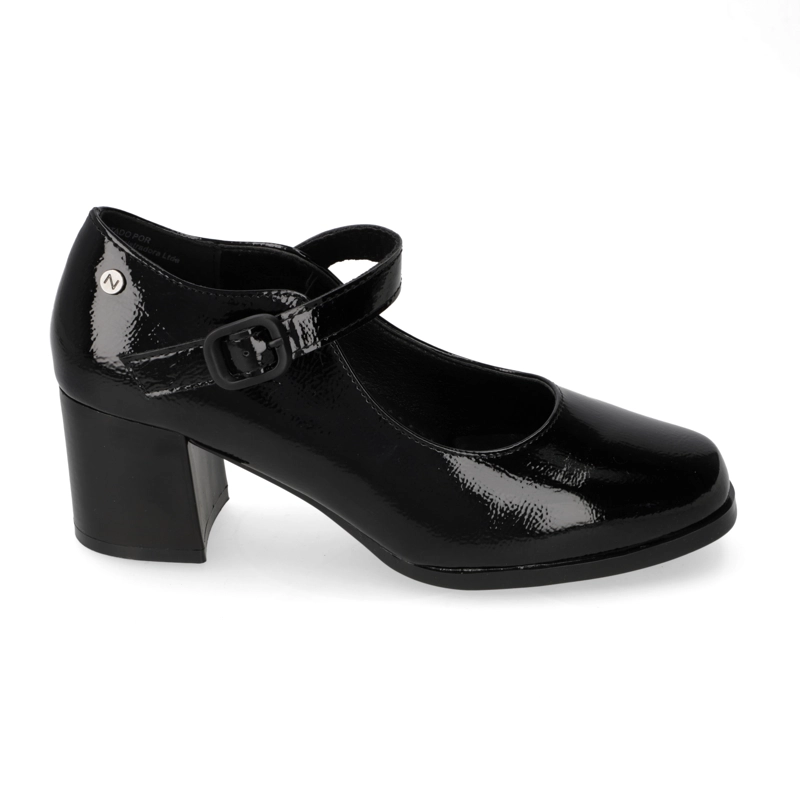 ZAPATO TACO NEW WALK NEGRO - 3