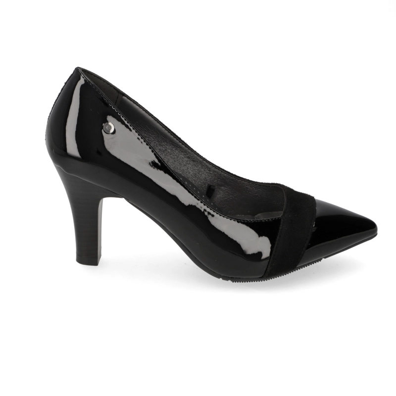 ZAPATO TACO STILETTO NEW WALK NEGRO - 1