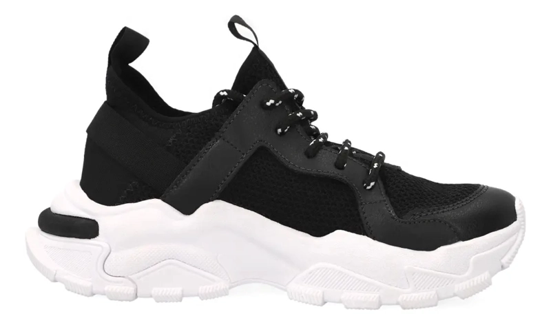 ZAPATILLA PARA MUJER ULTRA CONFORT NEGRO A6130-PR - BKR - 1