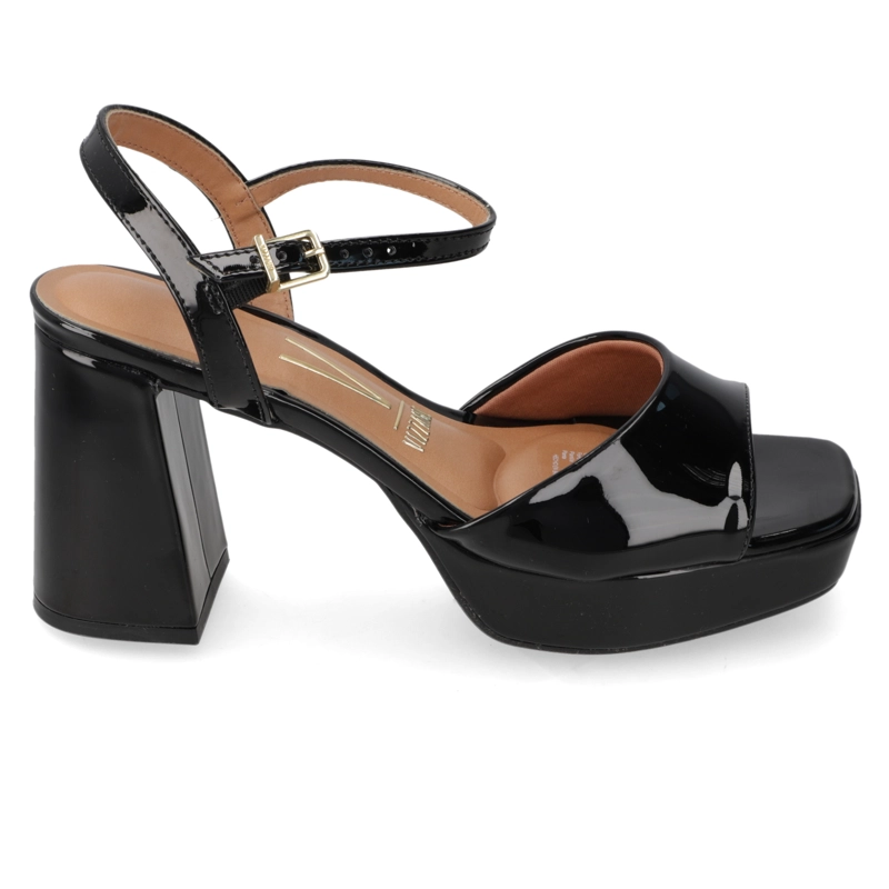 SANDALIA TACO ANCHO FIESTA NEGRO VIZZANO MUJER - 2