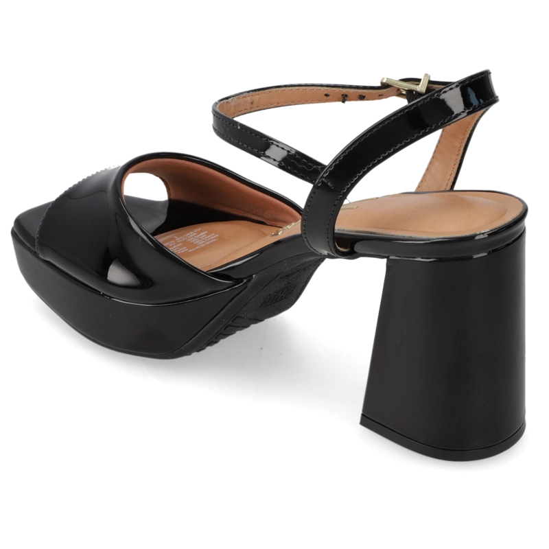 SANDALIA TACO ANCHO FIESTA NEGRO VIZZANO MUJER - 3