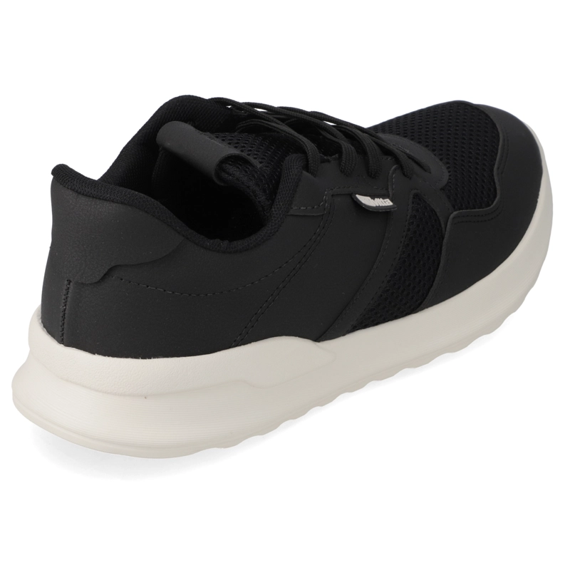 ZAPATILLA CASUAL HOMBRE ACTIVITTA MALLA NEGRO - 5
