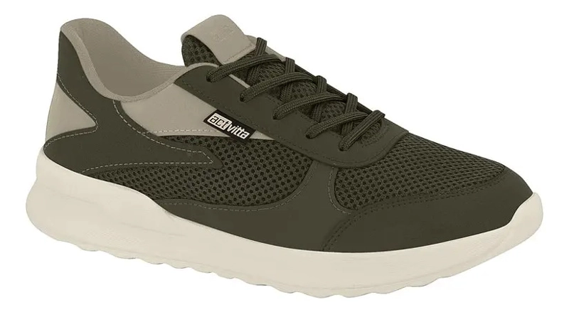 ZAPATILLA CASUAL PARA HOMBRE 924-107 - ACTVITTA  VERDE - 1