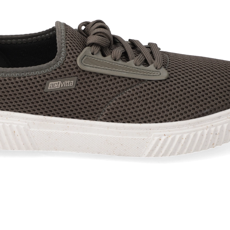 ZAPATILLA CASUAL  HOMBRE ACTIVITTA MALLA VERDE - 6