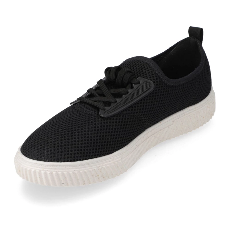ZAPATILLA CASUAL HOMBRE ACTIVITTA MALLA NEGRO - 3