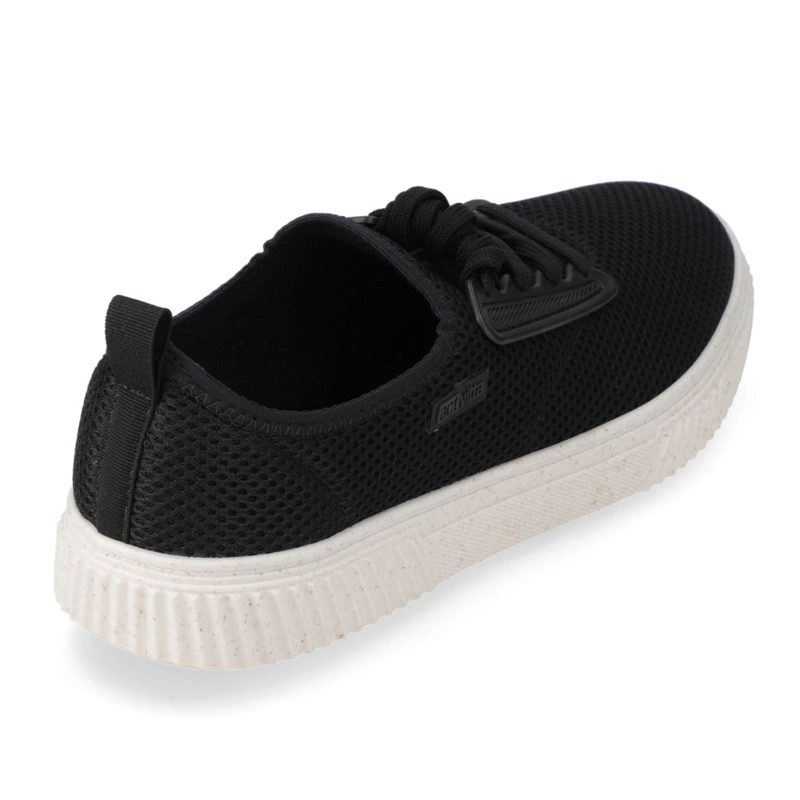 ZAPATILLA CASUAL HOMBRE ACTIVITTA MALLA NEGRO - 4