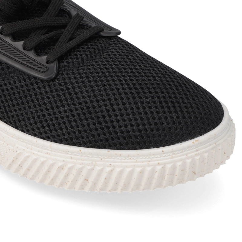 ZAPATILLA CASUAL HOMBRE ACTIVITTA MALLA NEGRO - 6