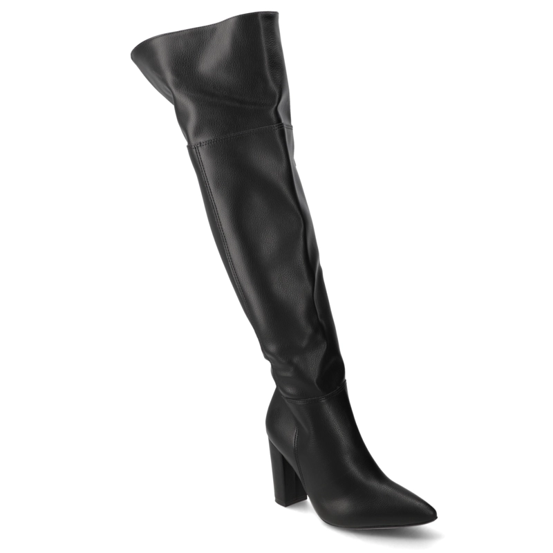BOTA TACO ANCHO NEGRA VIZZANO - 1