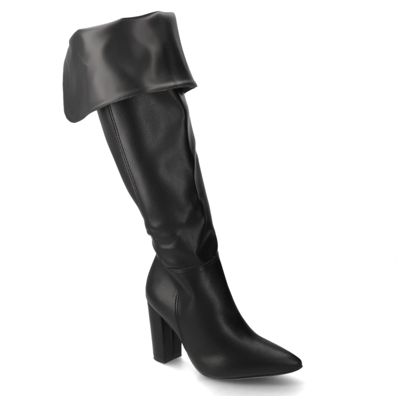 BOTA TACO ANCHO NEGRA VIZZANO - 2