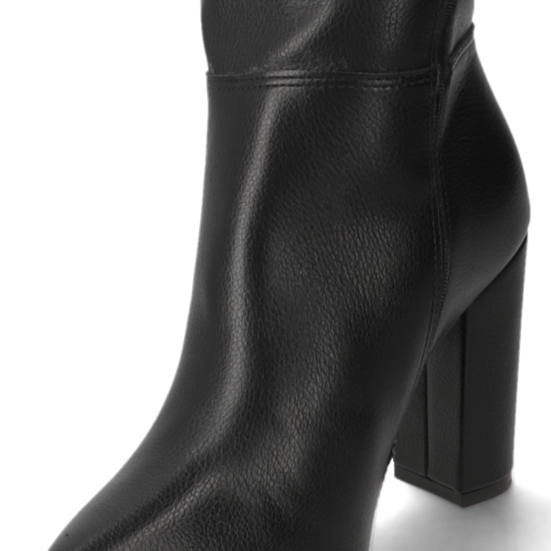 BOTA TACO ANCHO NEGRA VIZZANO - 7