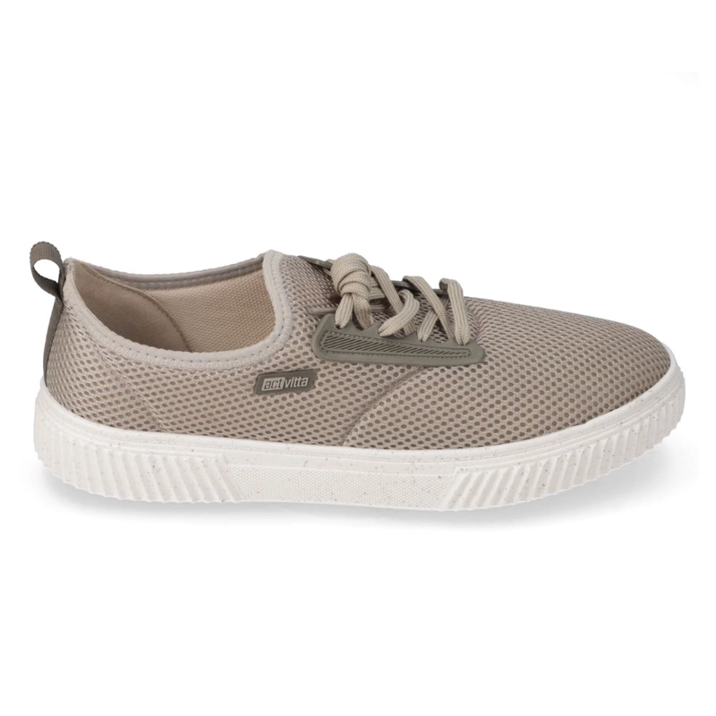 ZAPATILLA CASUAL HOMBRE ACTIVITTA MALLA ARENA - 1