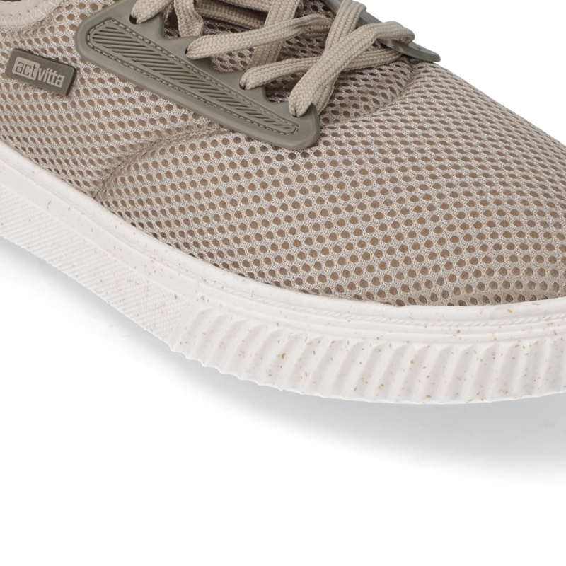 ZAPATILLA CASUAL HOMBRE ACTIVITTA MALLA ARENA - 6