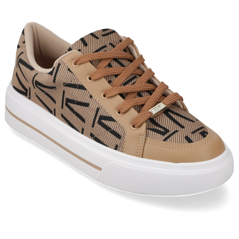 ZAPATILLA CASUAL MUJER VIZZANO BEIGE - 1