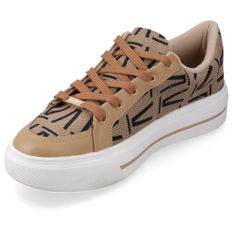 ZAPATILLA CASUAL MUJER VIZZANO BEIGE - 4