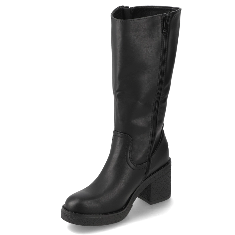 BOTA TACO ANCHO NEGRO AGUA DE COCO - 3