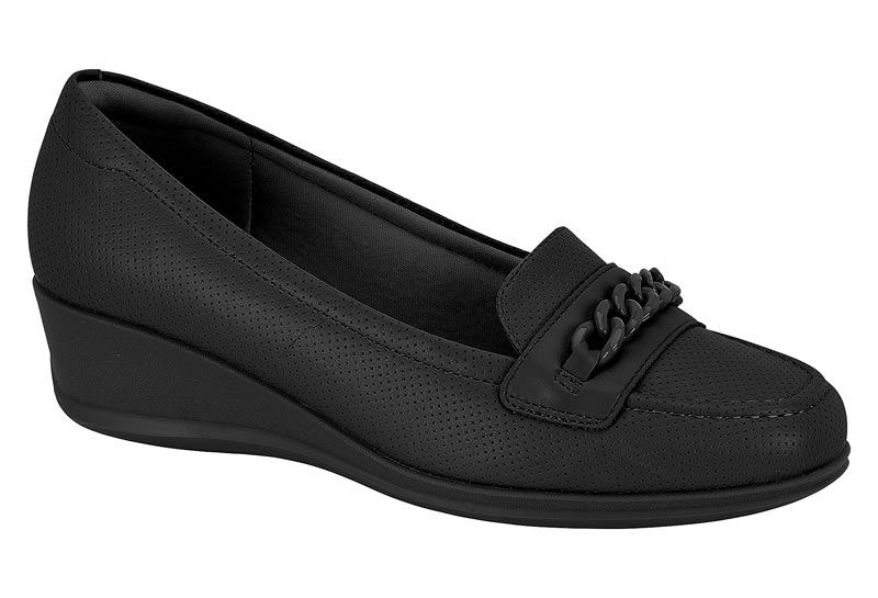 MOCASIN MUJER MODARE NEGRO - 2