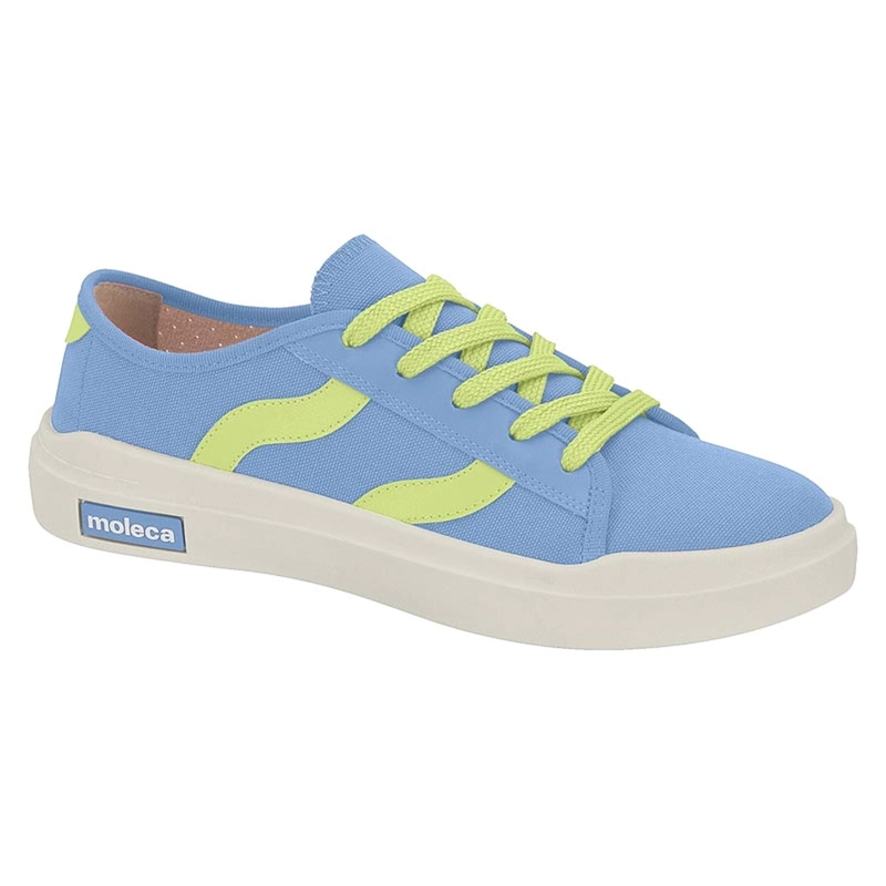 ZAPATILLA MOLECA AZUL - 1