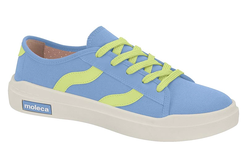 ZAPATILLA MOLECA AZUL - 3