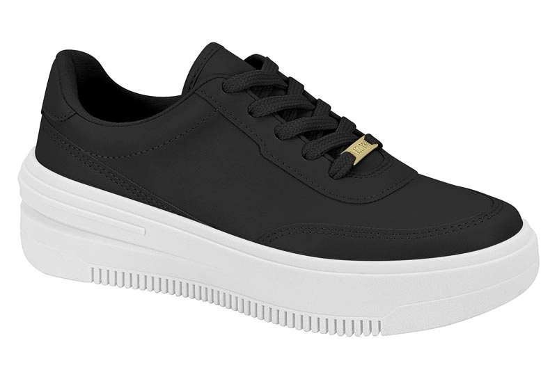 ZAPATILLA CASUAL MUJER VIZZANO NEGRO - 1